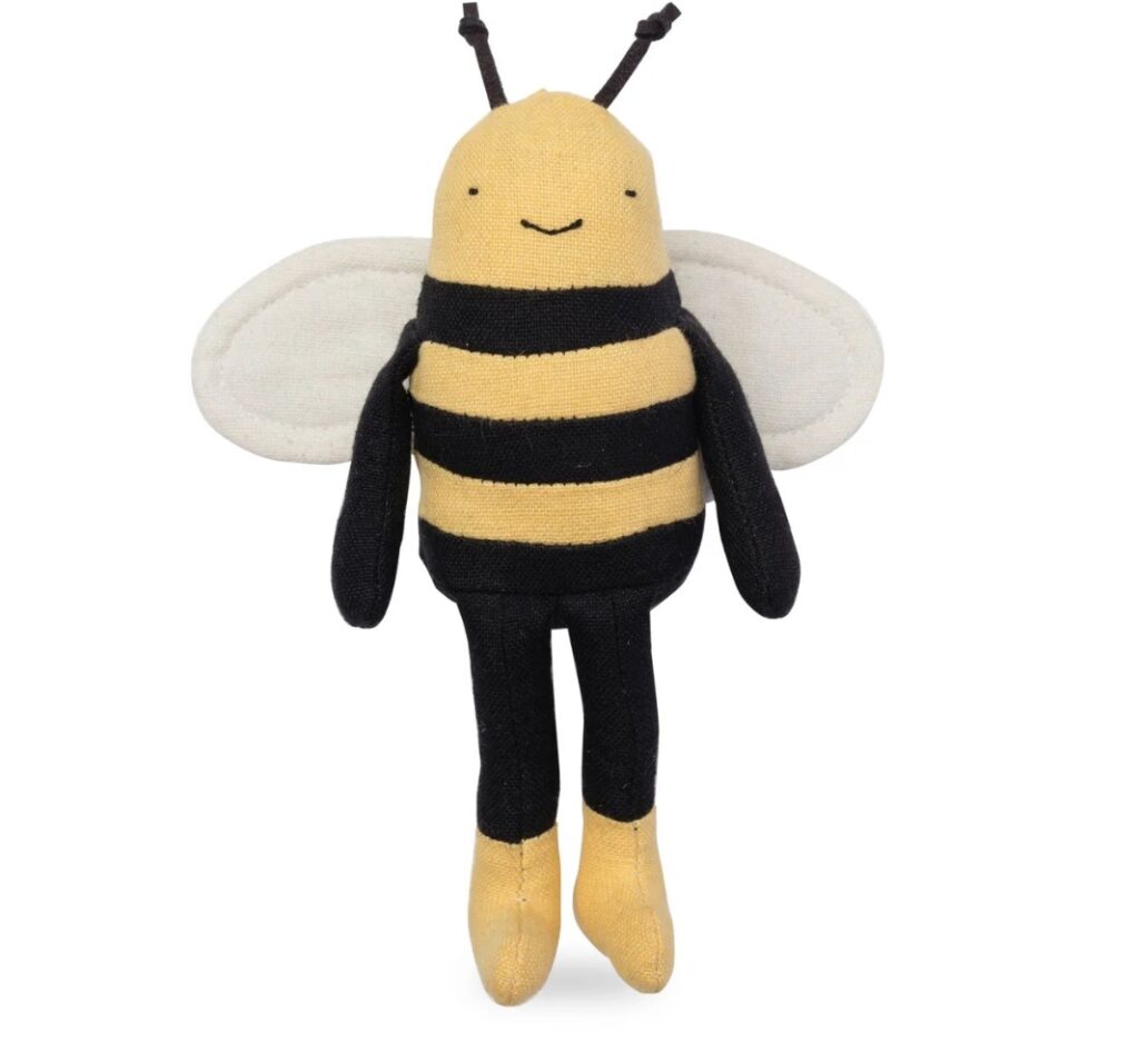 bertie the bumble bee new baby soft toy