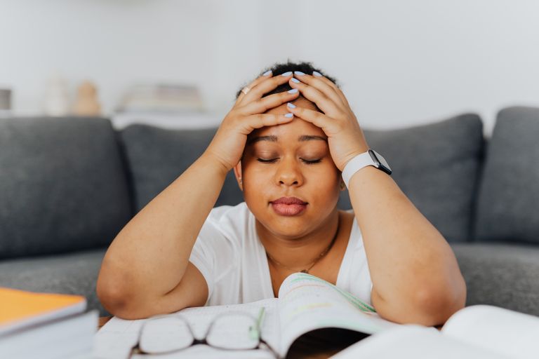 Stressed-woman